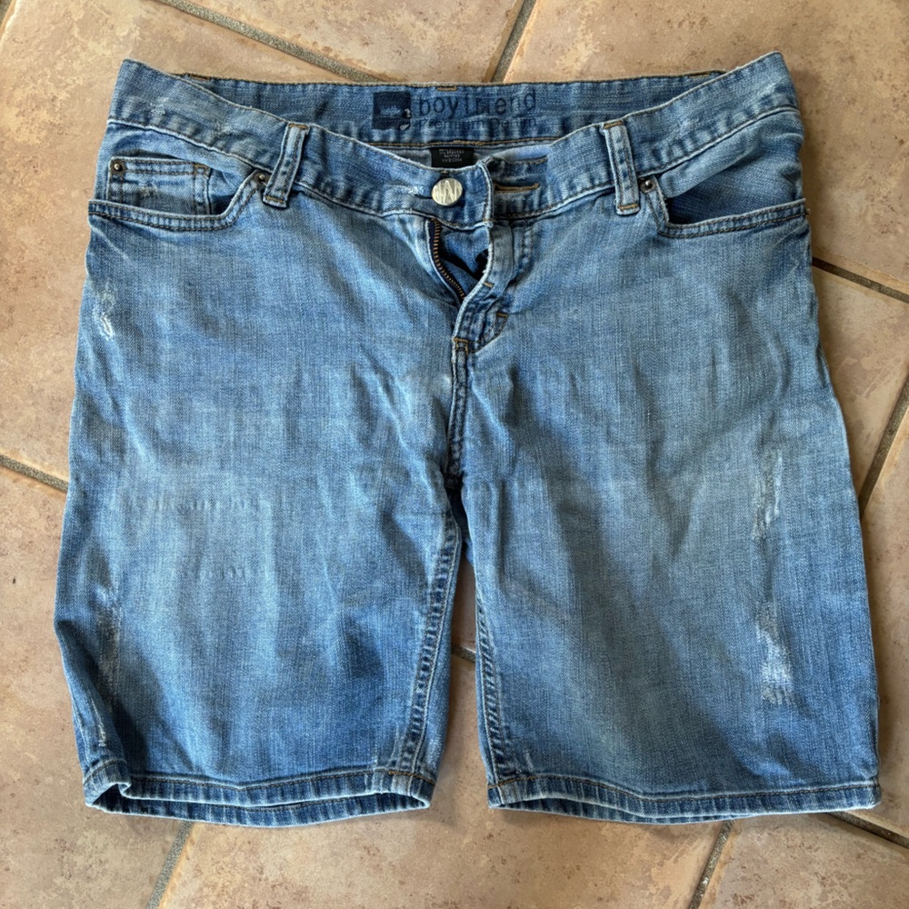 Boyfriend Denim Shorts